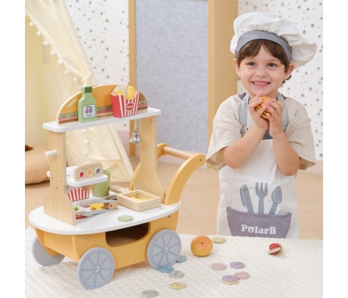 VIGA Minisklep z Hamburgerami – Kreatywna Zabawa w Odgrywanie Ról