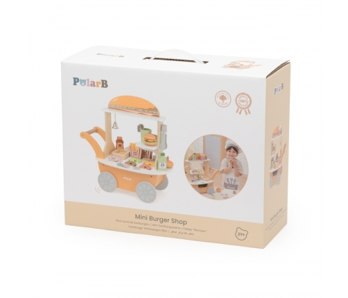 VIGA Minisklep z Hamburgerami – Kreatywna Zabawa w Odgrywanie Ról