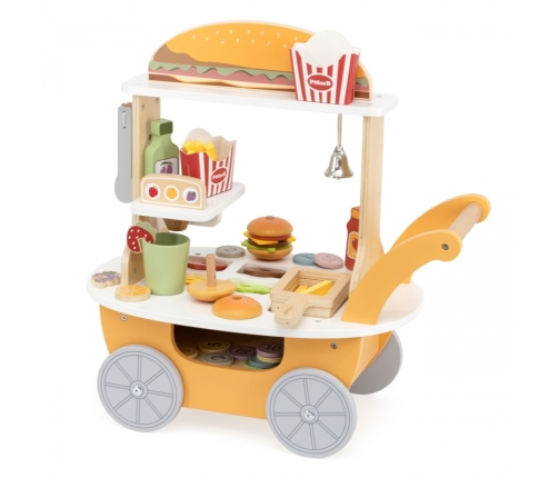 VIGA Minisklep z Hamburgerami – Kreatywna Zabawa w Odgrywanie Ról