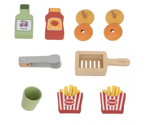 VIGA Minisklep z Hamburgerami – Kreatywna Zabawa w Odgrywanie Ról