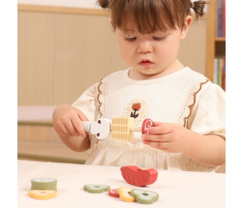 VIGA Drewniany Zestaw do Grillowania BBQ Grill