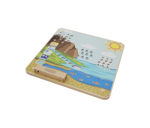 MASTERKIDZ Tablica Edukacyjna Obieg Wody Montessori