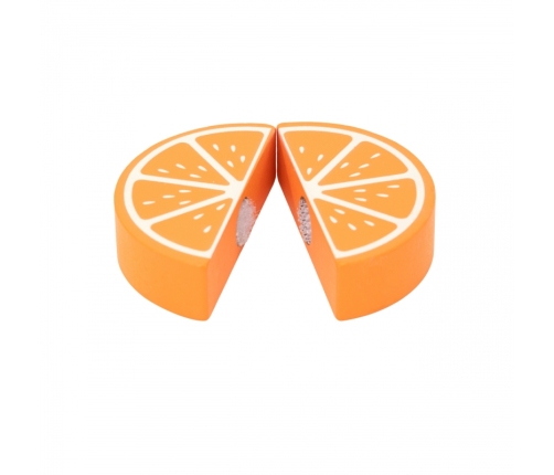 VIGA Drewniana Układanka Edukacyjna Montessori Owoce do Krojenia