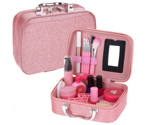 WOOPIE Salon Fryzjerski Kosmetyczka w Kuferku 2w1 43 el.