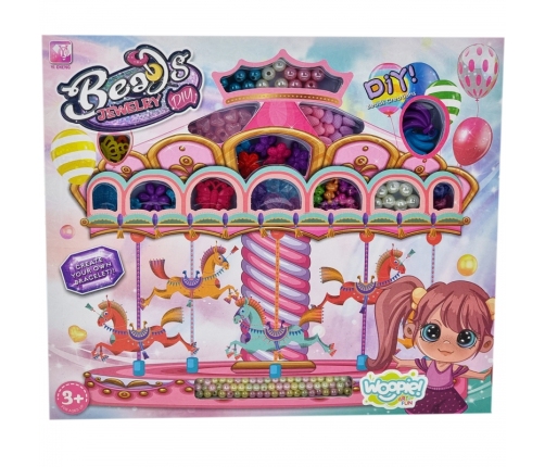 WOOPIE ART&FUN Zestaw do Robienia Biżuterii Bransoletek Wisiorków Pierścionków