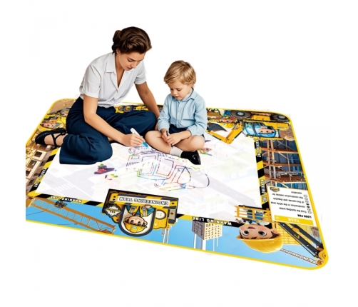 WOOPIE Mata Wodna do Malowania Zestaw Kreatywny z Akcesoriami