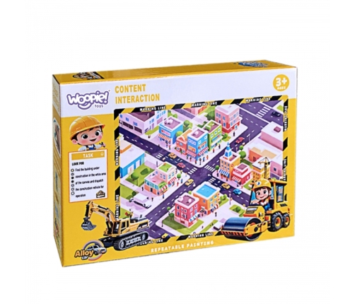 WOOPIE Mata Wodna do Malowania Zestaw Kreatywny z Akcesoriami