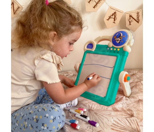 WOOPIE Dwustronna Tablica do Rysowania Gra Tetris 2w1