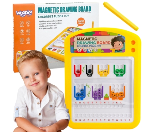 WOOPIE Tablica Magnetyczna Montessori Do Rysowania