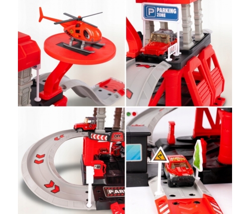 WOOPIE Garaż Parking Straż Pożarna 43 el.