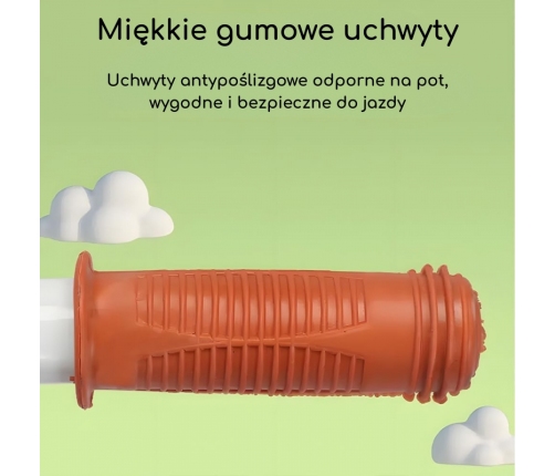 WOOPIE Rowerek Biegowych Dziecięcy Pomarańczowy – Lekki, Bezpieczny, Wytrzymały