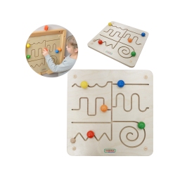 MASTERKIDZ Tablica Edukacyjna Labirynt Montessori