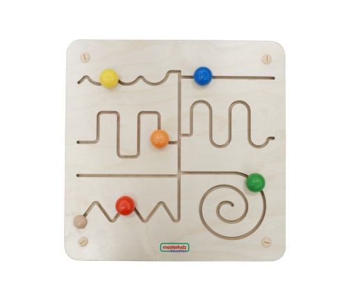 MASTERKIDZ Tablica Edukacyjna Labirynt Montessori