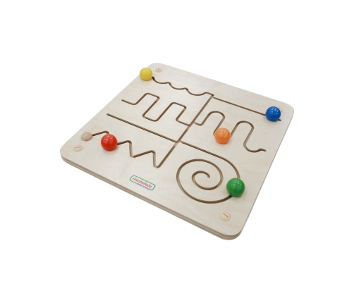 MASTERKIDZ Tablica Edukacyjna Labirynt Montessori