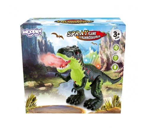 WOOPIE Chodzący Dinozaur Tyrannosaurus Rex Efekty Świetlne i Dźwiękowe