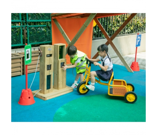 CLASSIC WORLD EDU Zestaw Dużych Znaków Drogowych 90cm - 8el