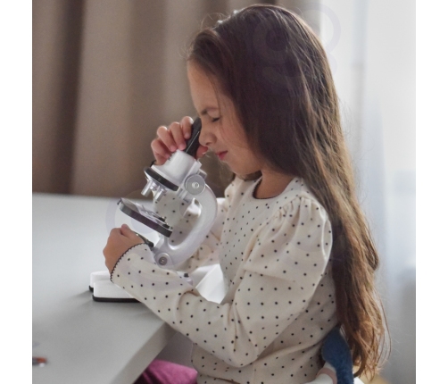 WOOPIE Mikroskop Cyfrowy LED Przybliżenie do 1200x Zestaw XXL z Adapterem do Smartfona