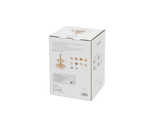 VIGA Drewniany Stojak na Ciasto z Akcesoriami