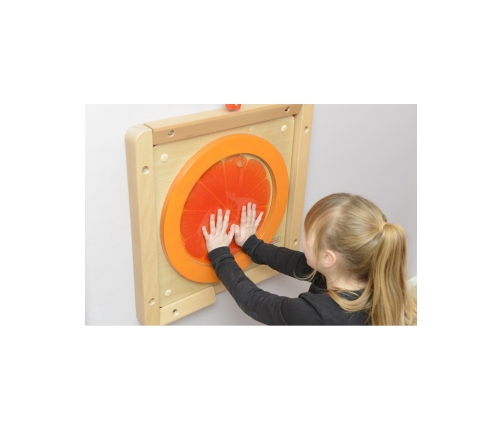 MASTERKIDZ Tablica Edukacyjna Sensoryczna Pomarańcza