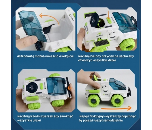 WOOPIE Interaktywny Łazik Kosmiczny Space Set