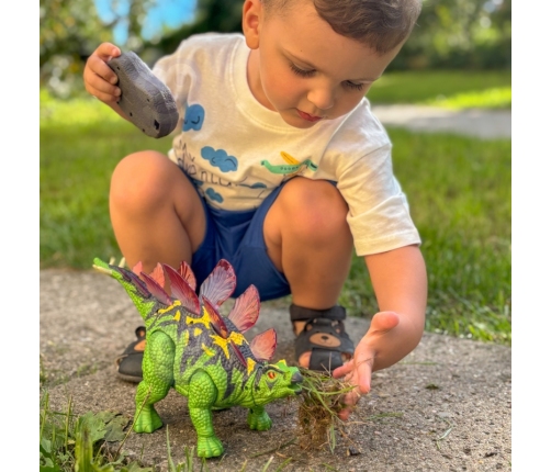 WOOPIE Dinozaur Zdalnie Sterowany RC Robot Stegozaur