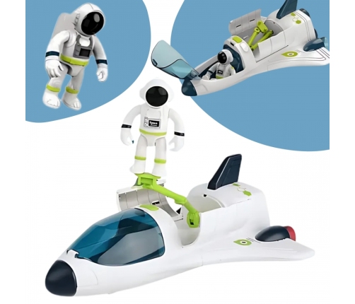 WOOPIE Zestaw Kosmiczny Prom i Łazik Space Set
