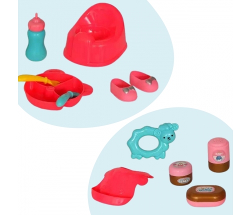 WOOPIE ROYAL Lalka Bobas Syrenka 18 Akcesorii