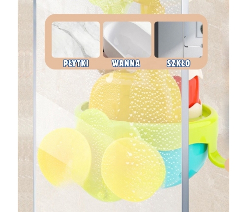 WOOPIE BABY Zabawka do Kąpieli Żyrafa z Lejkiem na Przyssawke