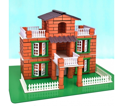 WOOPIE Zestaw Do Budowania z Cegieł - Willa 357 el.