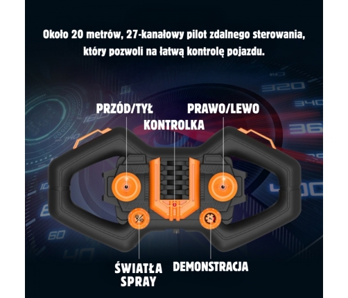 WOOPIE Samochód Wyścigowy Zdalnie Sterowany RC