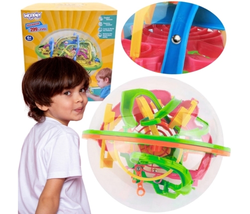 WOOPIE Labirynt 360 Gra Logiczno Zręcznościowa