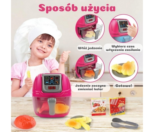 WOOPIE Air Fryer Interaktywna Frytkownica dla Małych Kucharzy