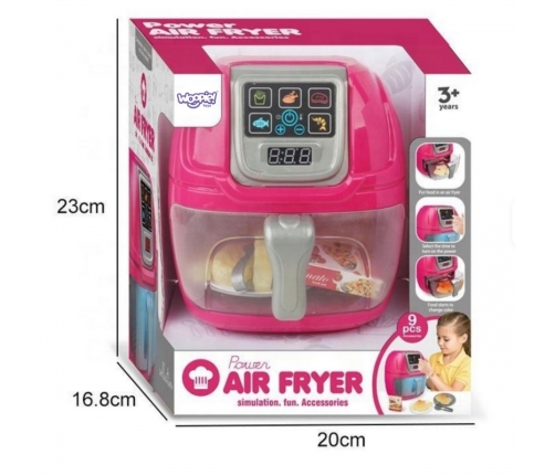 WOOPIE Air Fryer Interaktywna Frytkownica dla Małych Kucharzy