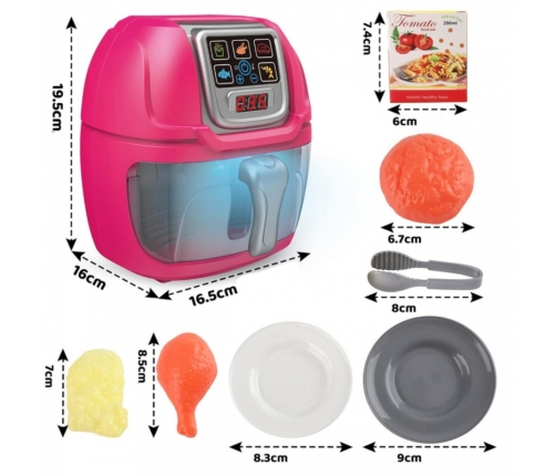 WOOPIE Air Fryer Interaktywna Frytkownica dla Małych Kucharzy