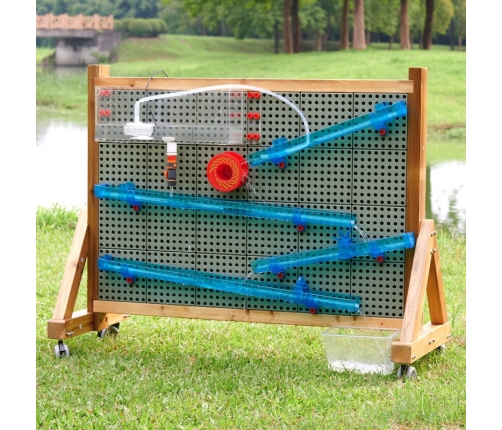 MASTERKIDZ Tablica STEM Outdoor + Tor Wodny/Kulkowy