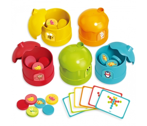 WOOPIE Gra Logiczna Edukacyjna Sorter Klasyfikacja Kolorów