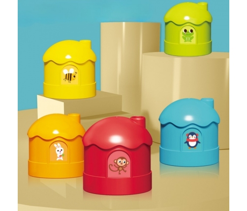 WOOPIE Gra Logiczna Edukacyjna Sorter Klasyfikacja Kolorów