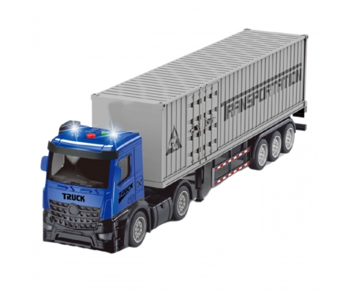 WOOPIE Ciężarówka Kontenerowa z Efektami Świetlnymi i Dźwiękowymi!