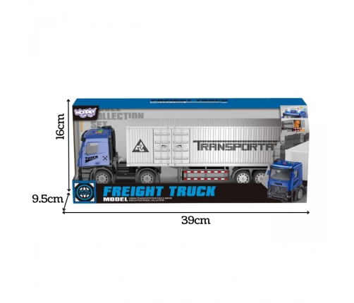 WOOPIE Ciężarówka Kontenerowa z Efektami Świetlnymi i Dźwiękowymi!