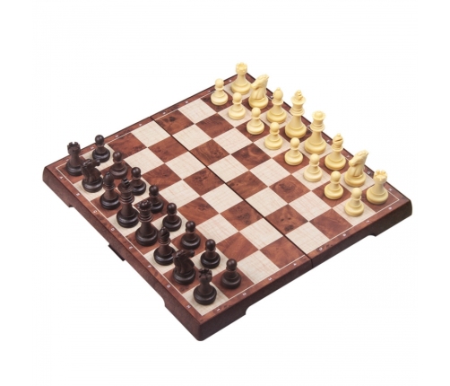 WOOPIE Szachy Warcaby Magnetyczne 2w1