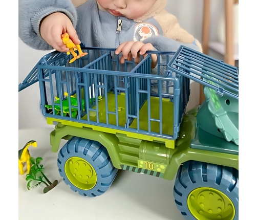 WOOPIE Ciężarówka Dinozaur Transporter Figurki