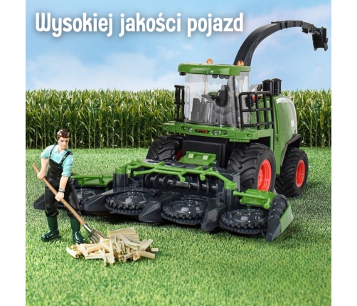 WOOPIE Kombajn z Napędem Inercyjnym Zestaw Zielony