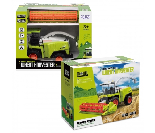 WOOPIE Zdalnie Sterowany Kombajn Zestaw Jasno Zielony