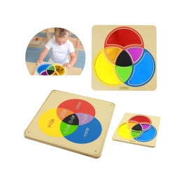 MASTERKIDZ Tablica Edukacyjna Lustro Nauka Mieszania Kolorów