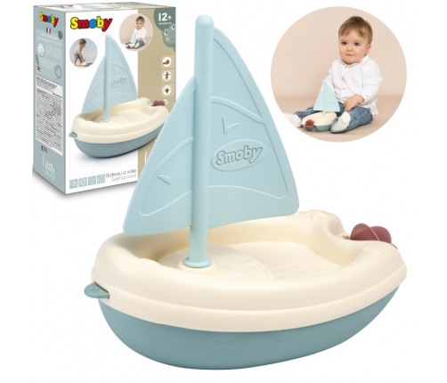 Smoby Little Żaglówka z Bioplastiku do Wody