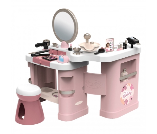 SMOBY Centrum małej stylistki BEAUTY + 26 akcesoria Fryzjer i kosmetyczka