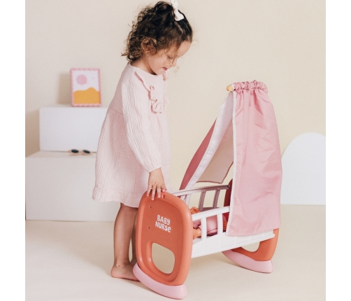 Smoby Baby Nurse Kołyska z Baldachimem