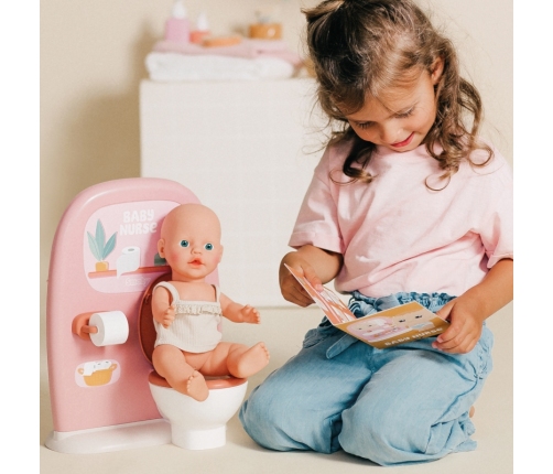 SMOBY Baby Nurse - Dwustronna toaleta Dla lalki 42 cm