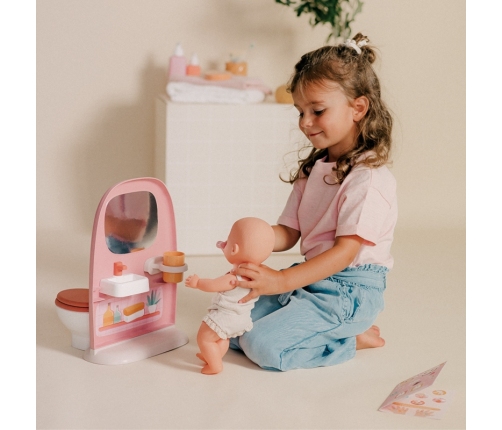 SMOBY Baby Nurse - Dwustronna toaleta Dla lalki 42 cm