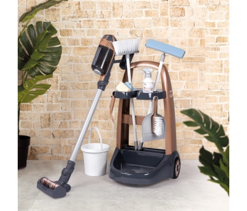 SMOBY Rowenta Wózek do Sprzątania z Odkurzaczem